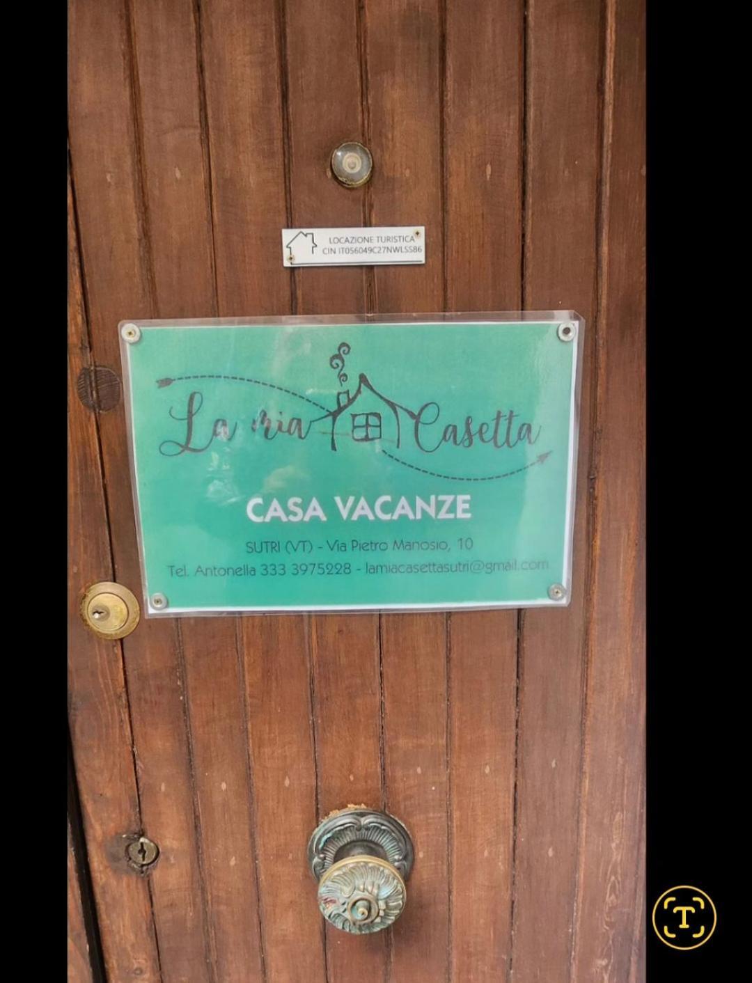 Casa Vacanza La Mia Casetta 수트리 외부 사진